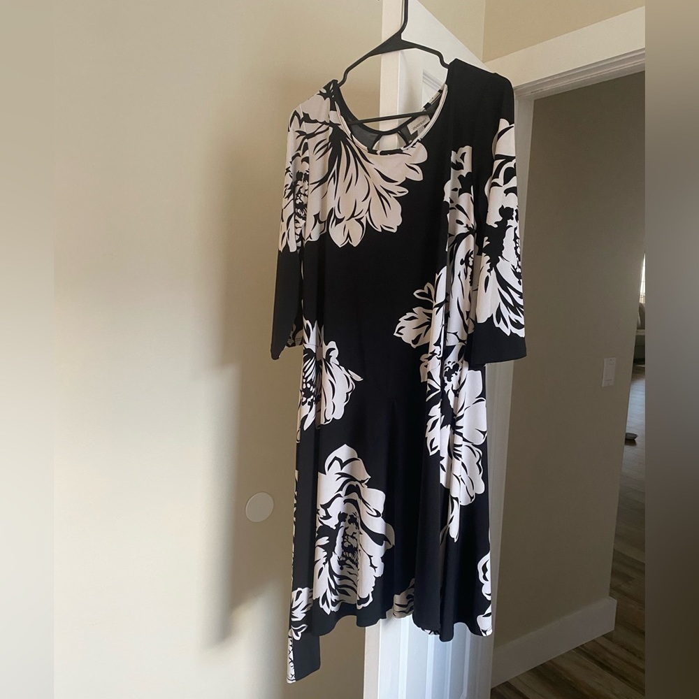 Avenue asymmetrical dress